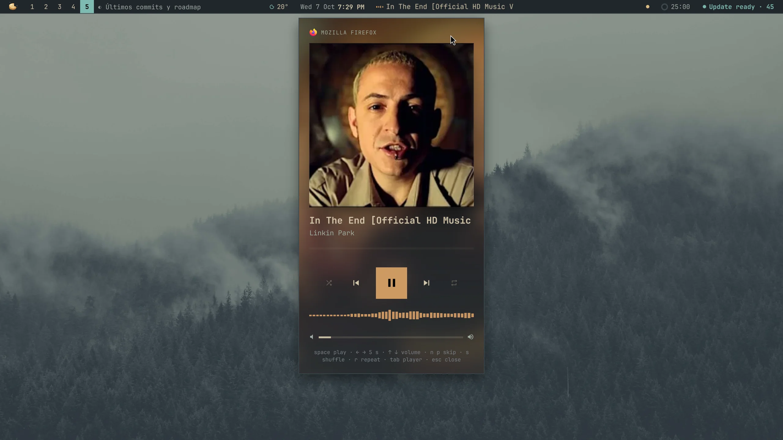 Now Playing: a screenshot